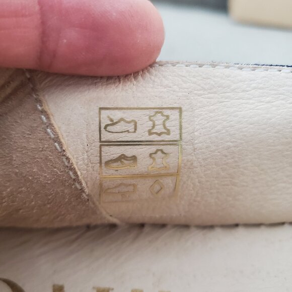 NWB Gaimo Navy Suede Ballet Espadrilles W/ Fabric Ankle Straps 39 (8 US) A189 - Picture 5 of 9